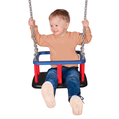 Baby toddler rubber swing - rubber, seat
