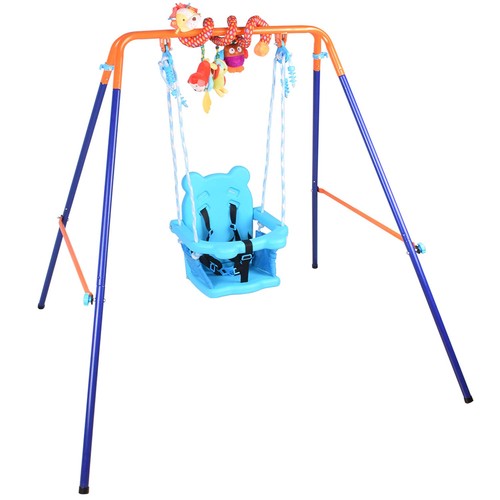 Folding baby swing - swing, seat