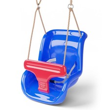 Blue Swing Seat with Harness