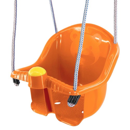 Orange swing seat - swing, baby