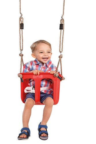 Baby bucket swing seat red - bucket,